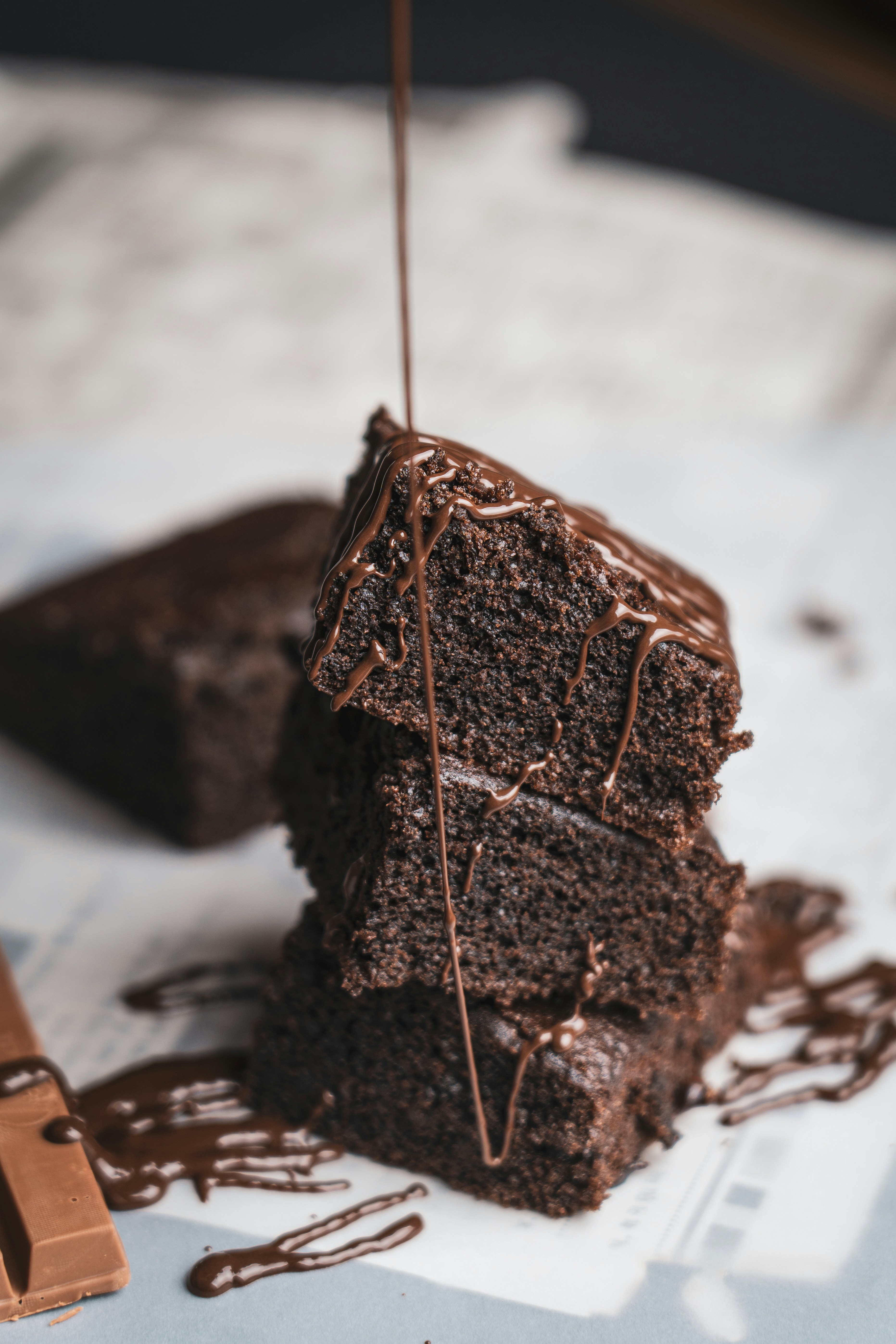 Dessert cokelat Soju Cake